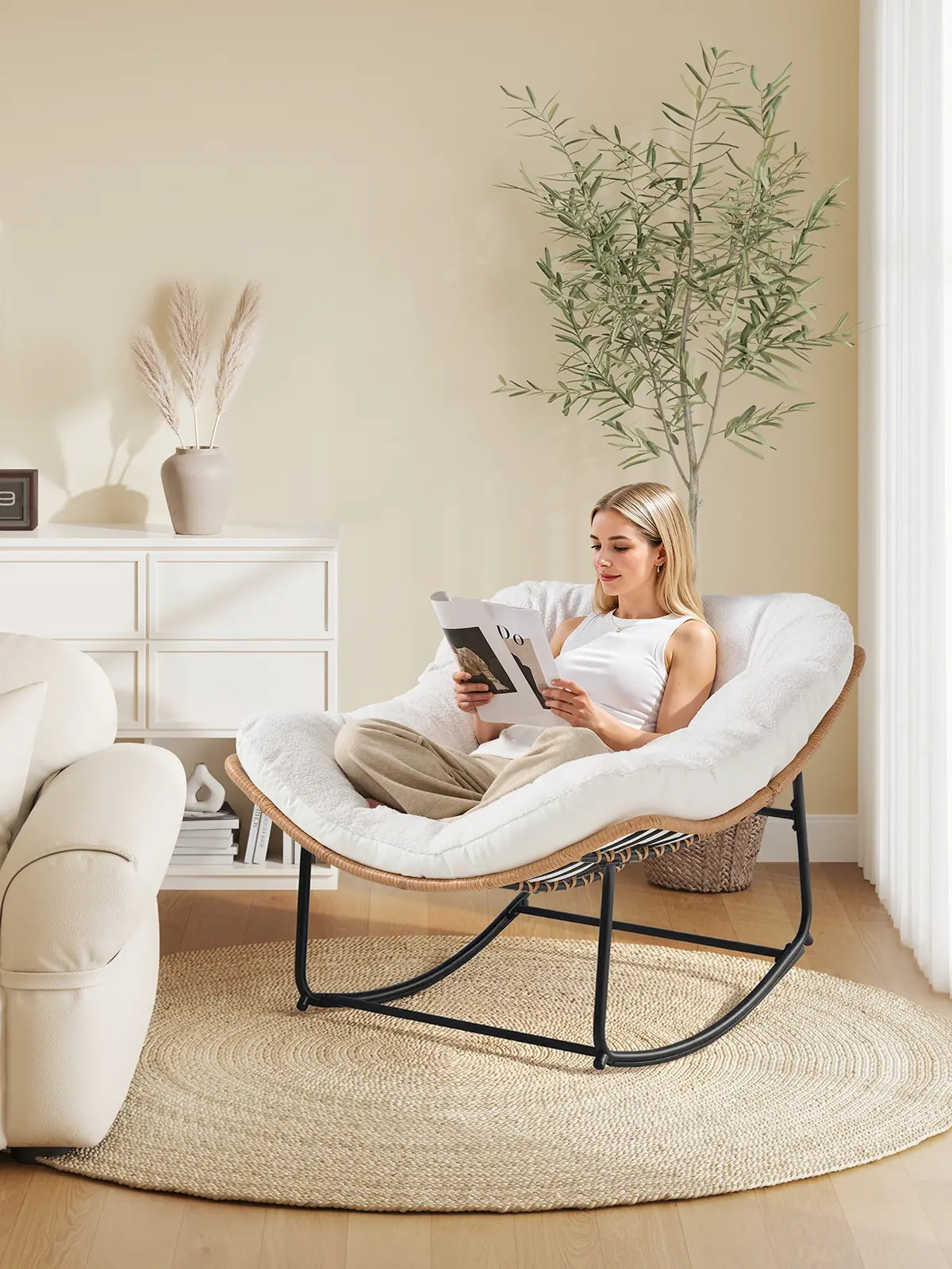 Cadet Oversized Indoor Outdoor Rocking Chairs
