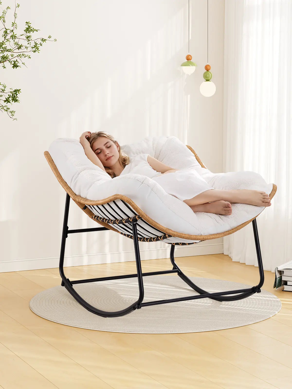 Cadet Oversized Indoor Outdoor Rocking Chairs